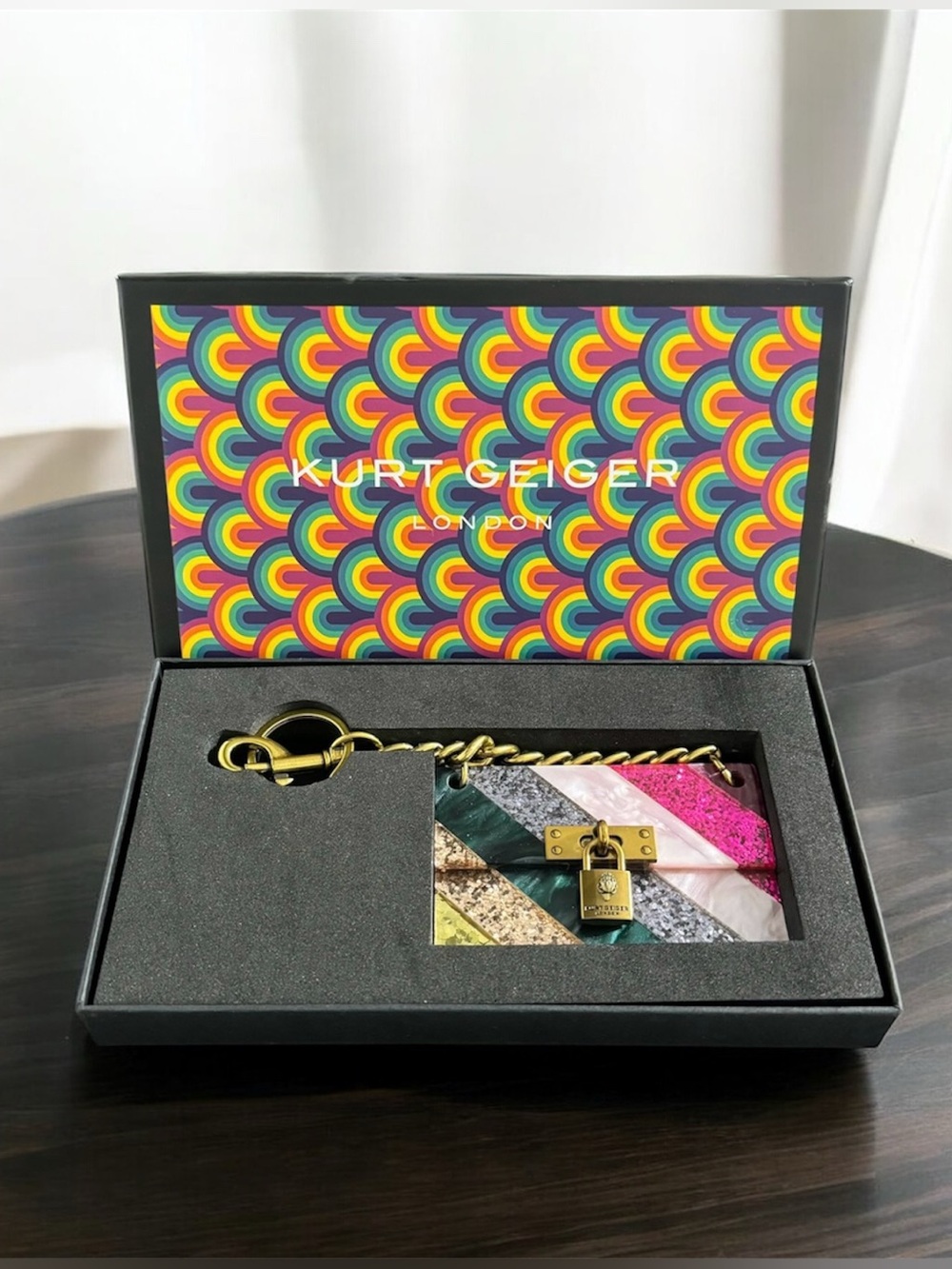 Kurt Geiger Brixton Lock Bag Charm